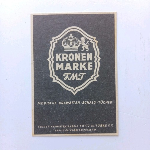 1943 kronen krawatten fabrik - 1943,