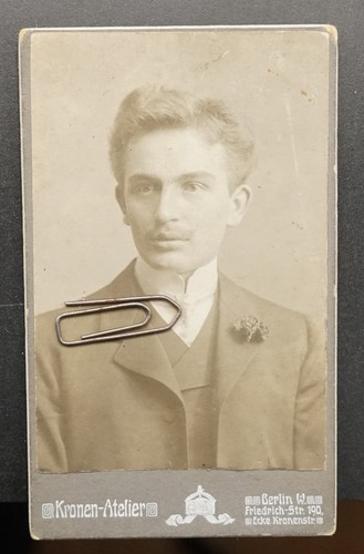 Foto cdv kab - cdv, junge